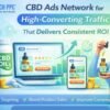 cbd ads network for media buyers with high ROI