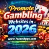 Best Way to Promote Gambling Website Online