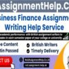 Business Finance Assignment Help – by No1AssignmentHelp.Co.UK