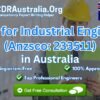 CDR for Industrial Engineer (ANZSCO: 233511) – CDRAustralia.Org