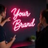 Custom LED Neon Signs for Stylish Modern Spaces