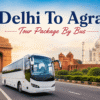 Book Delhi to Agra tour package by bus online