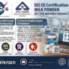 BIS ISI Certification for Milk Powder