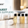 How can hotels lessen waste from guest amenities?
